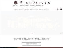 Tablet Screenshot of brocksmeaton.com